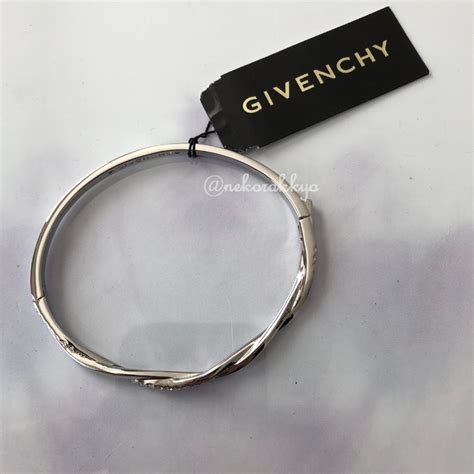 Givenchy Pavé Twist Bangle Bracelet 